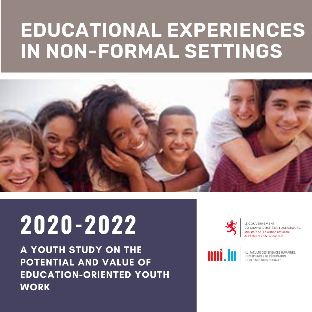 Educational experiences in non-formal settings