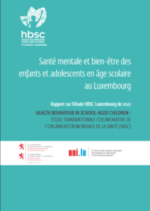 Santé mentale et bien-être des enfants et adolescents en âge scolaire au Luxembourg